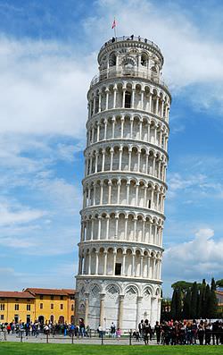 250px Leaning Tower of Pisa April 2012