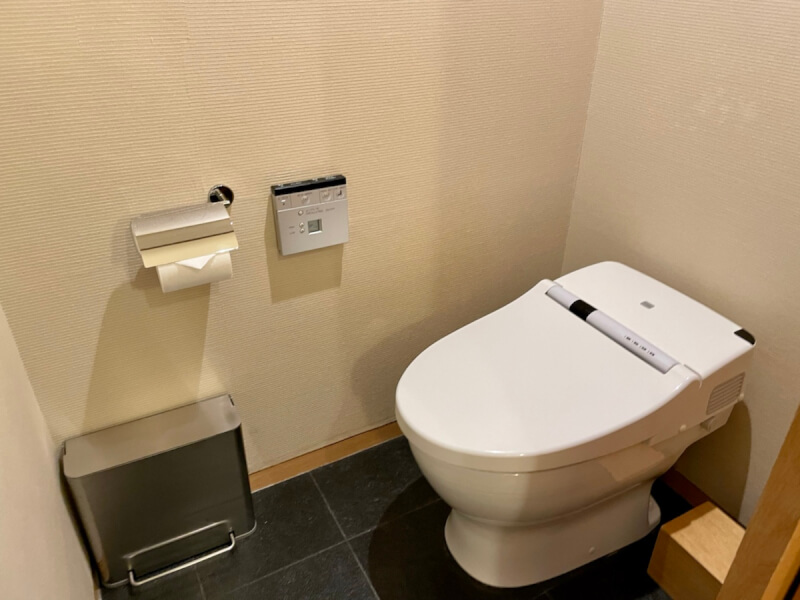 ハイアットリージェンシー京都のゲストルームのトイレ