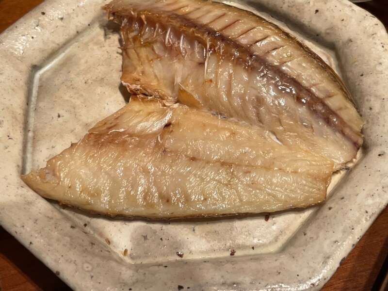 ハイアットリージェンシー京都の朝食の和定食についてきた焼き魚