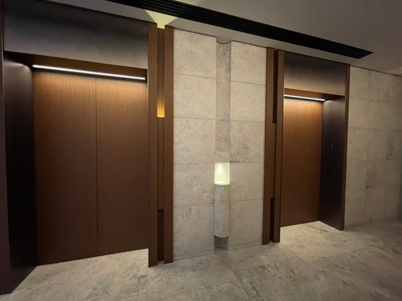 HOTEL THE MITSUI KYOTOのエレベータ