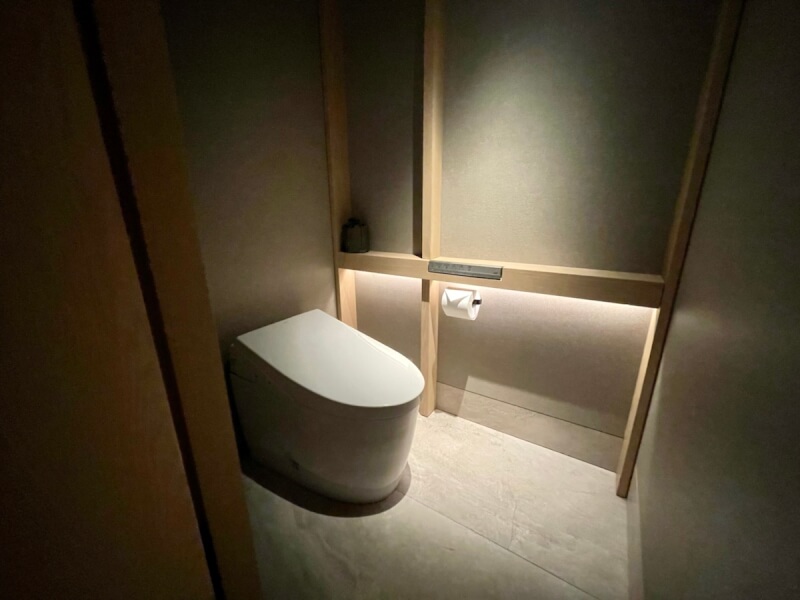 HOTEL THE MITSUI KYOTOの部屋のトイレ