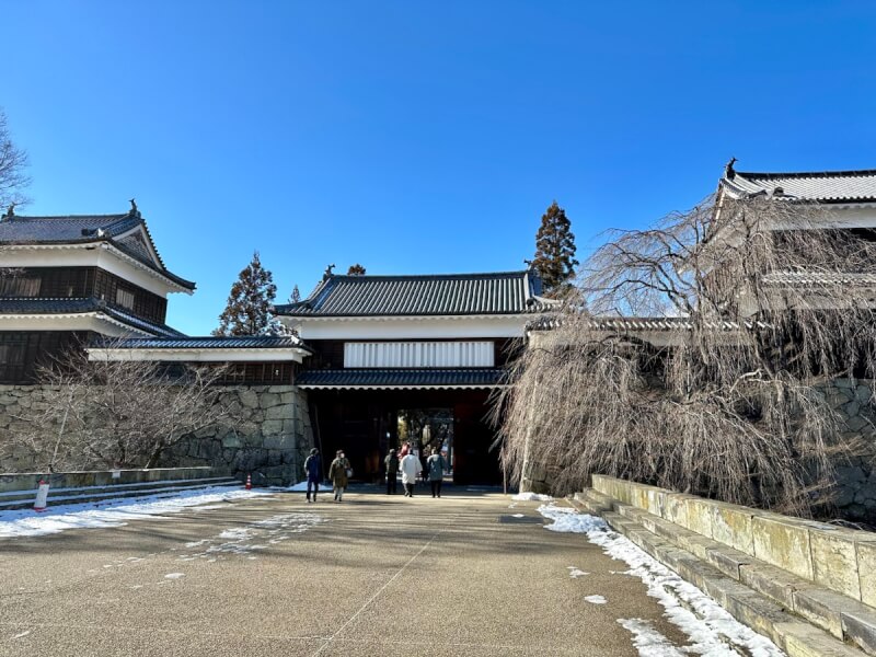上田城の櫓門