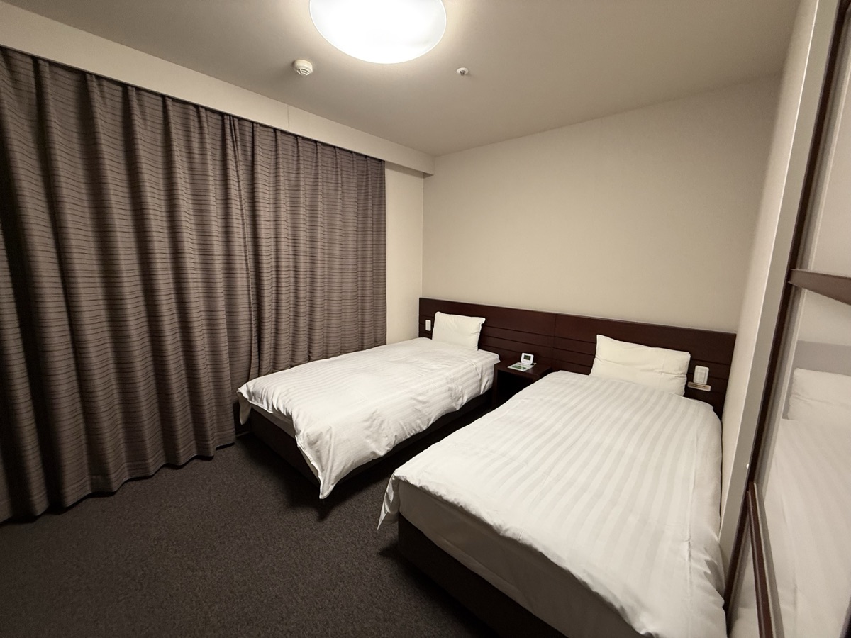 ドーミーイン秋田のツインルーム