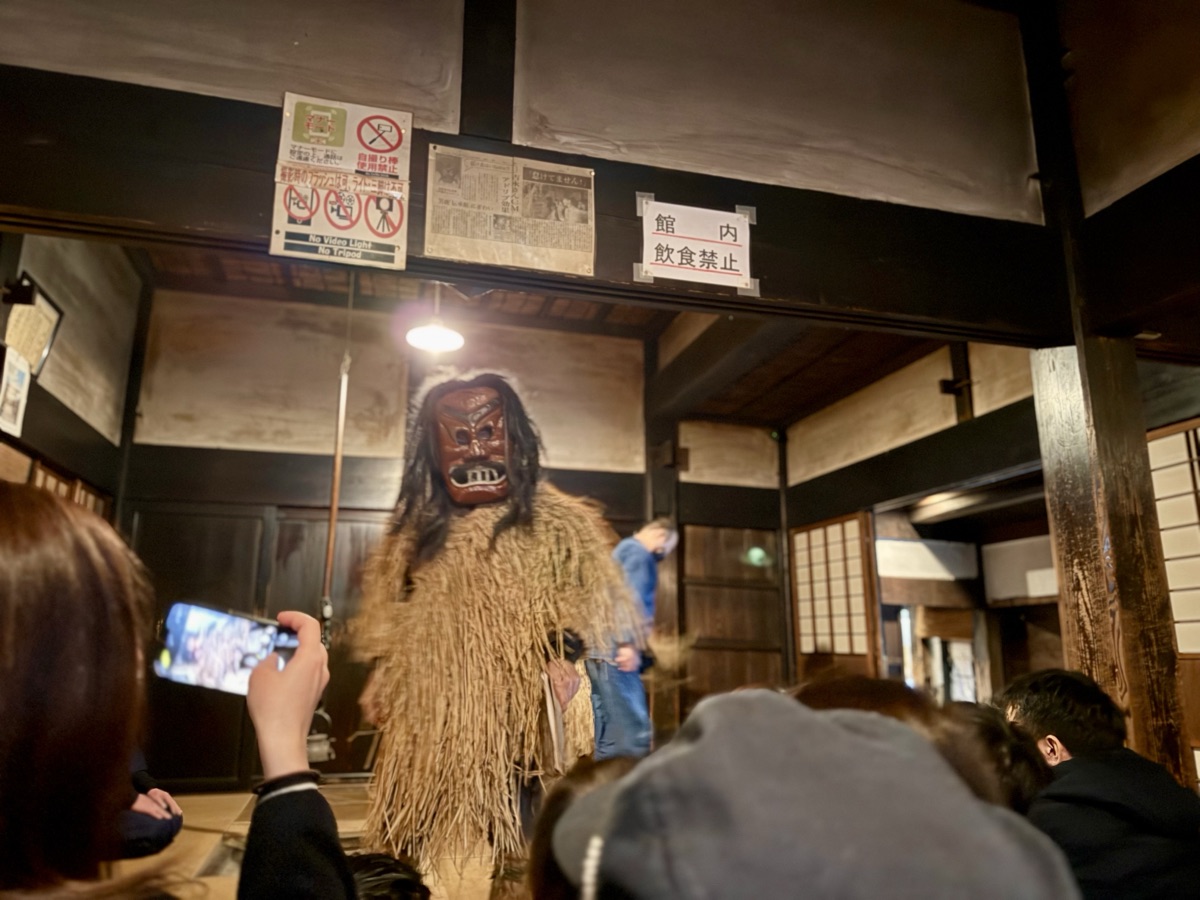 男鹿真山伝承館　なまはげ