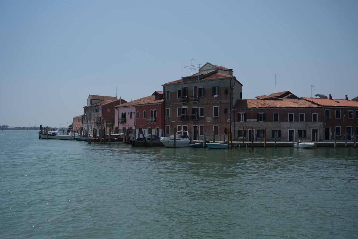 ガラス美術館の近辺から見えた景色