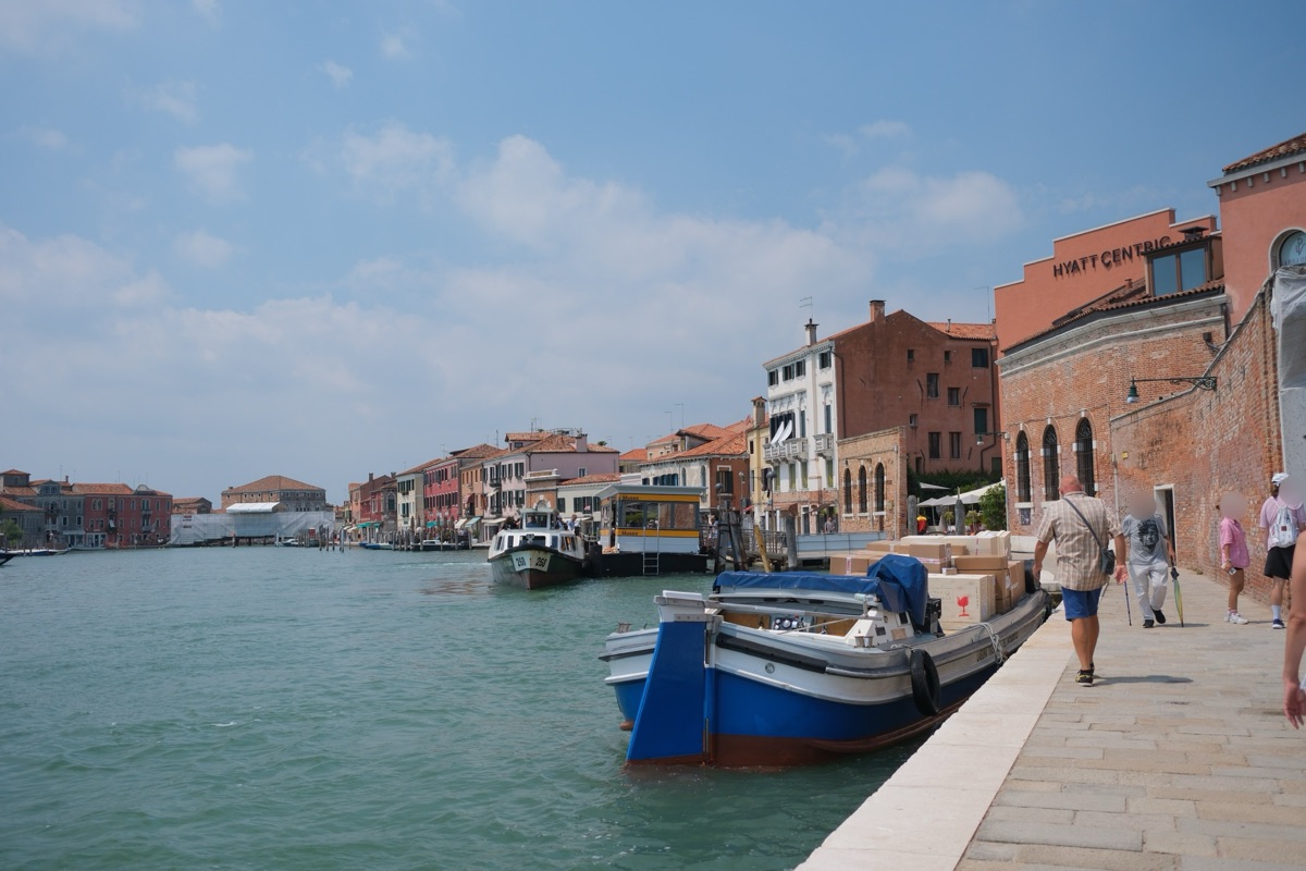 カナル・グランデ・ディ・ムラーノの景色