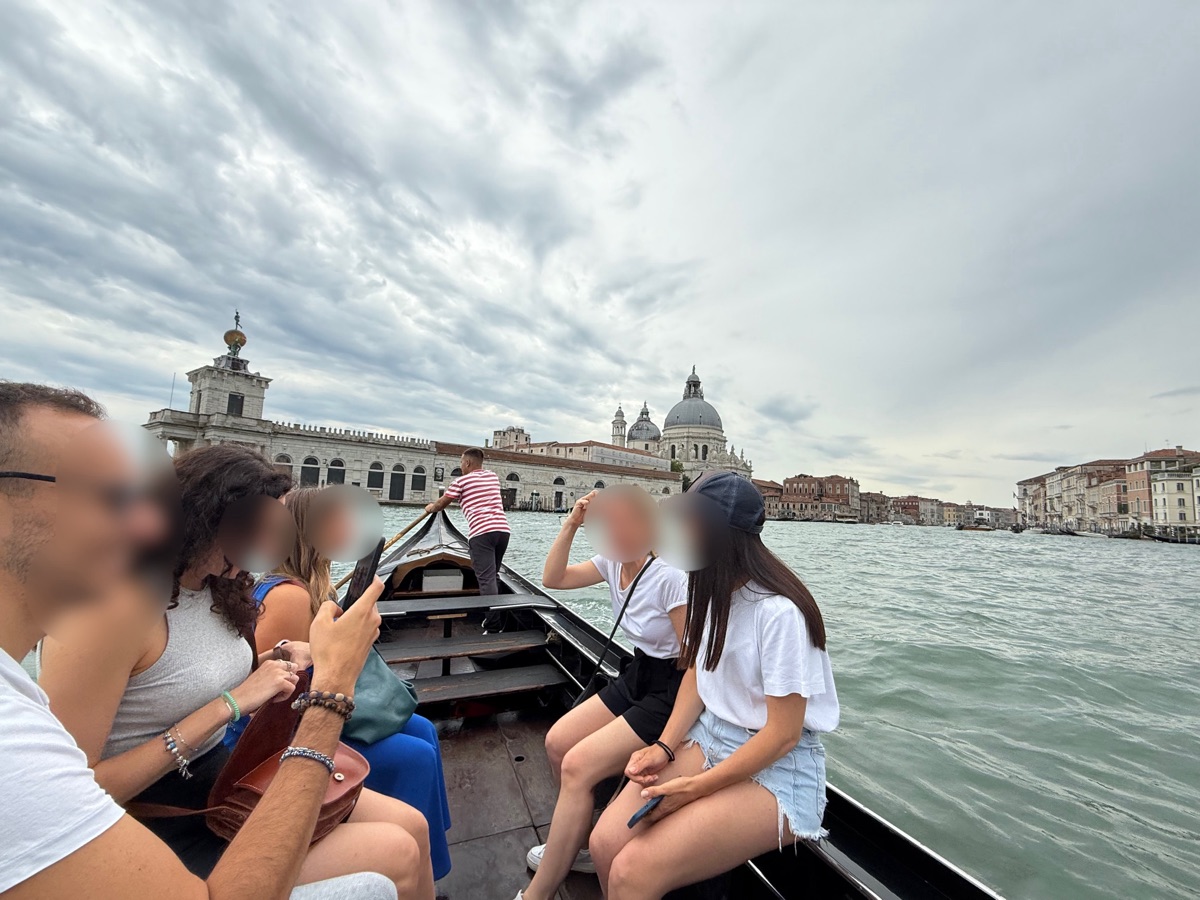 トラゲット乗船中に見た眺め