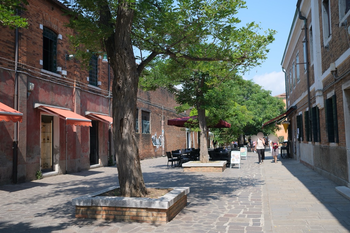 ムラーノ島の街並み
