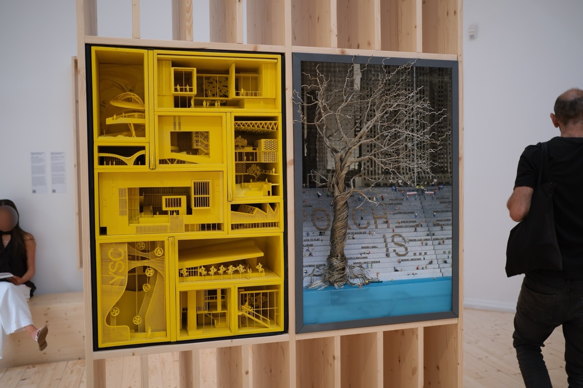 ヴェネツィア・ビエンナーレ アメリカ館の展示