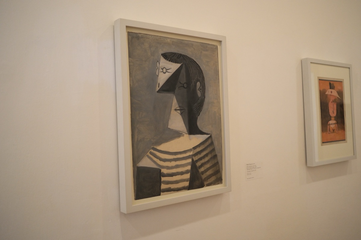 縞模様のシャツを着た男の半身像（Half-length Portrait of a Man in a Striped Jersey）