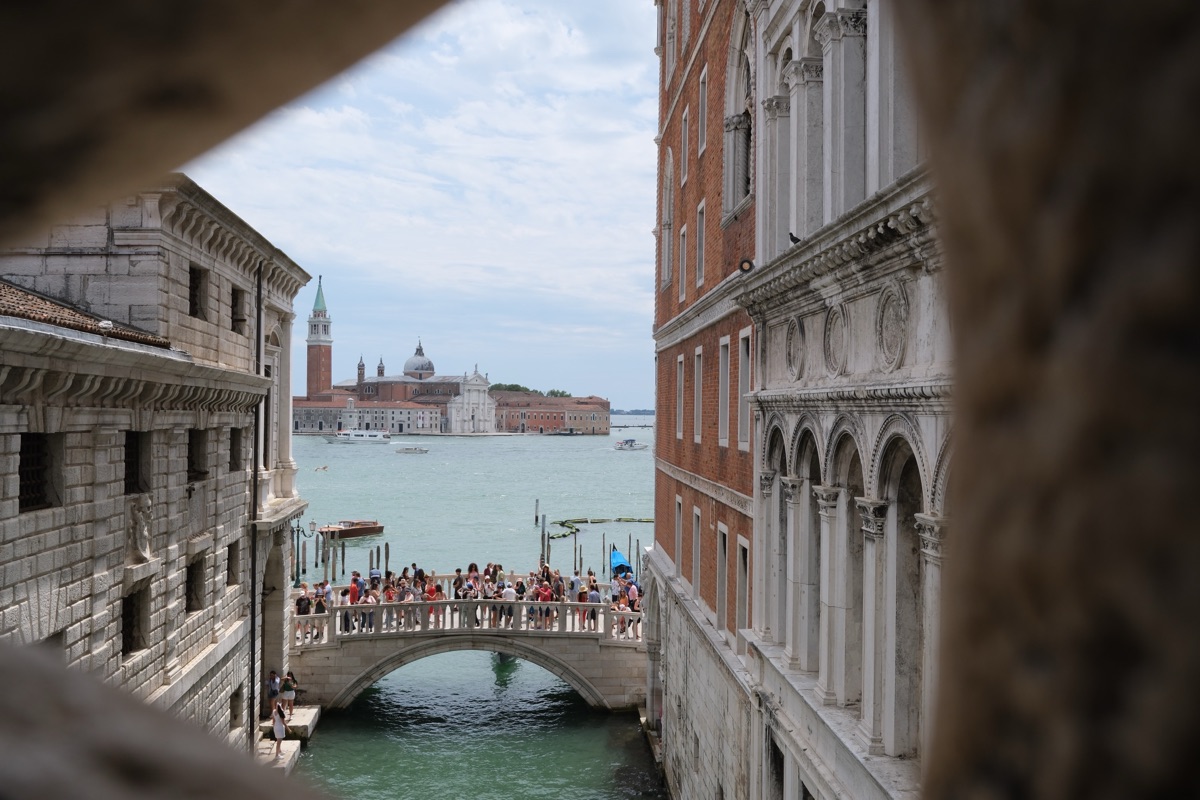 溜息橋から見えた景色