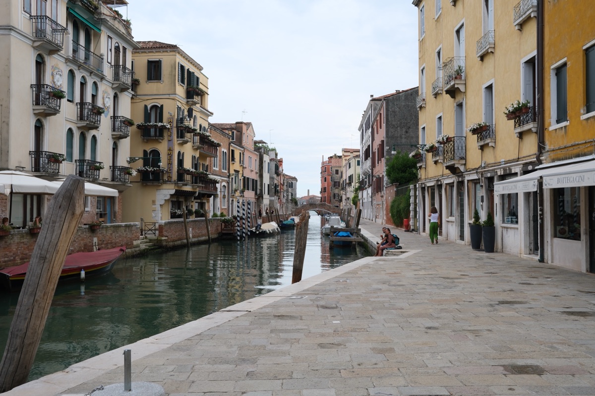 ヴェネツィアの街並み