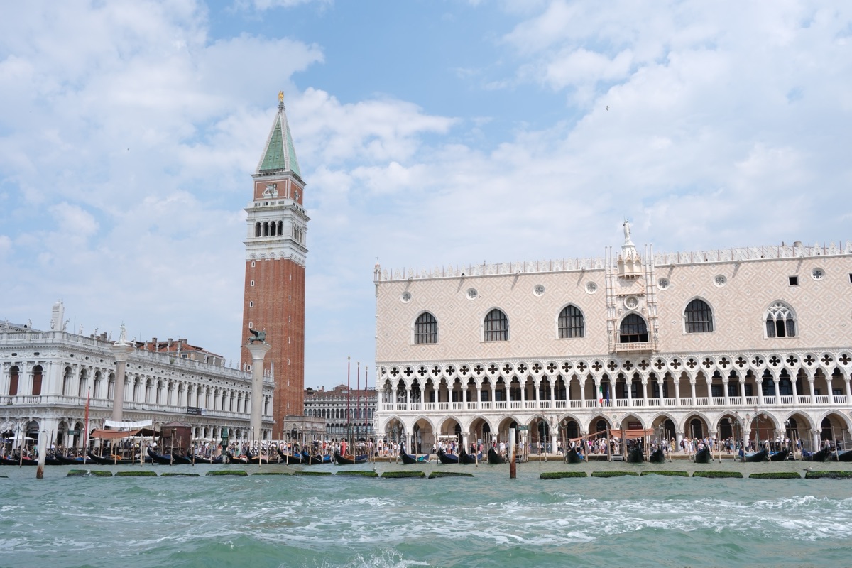 ヴァポレットからのヴェネツィアの景色