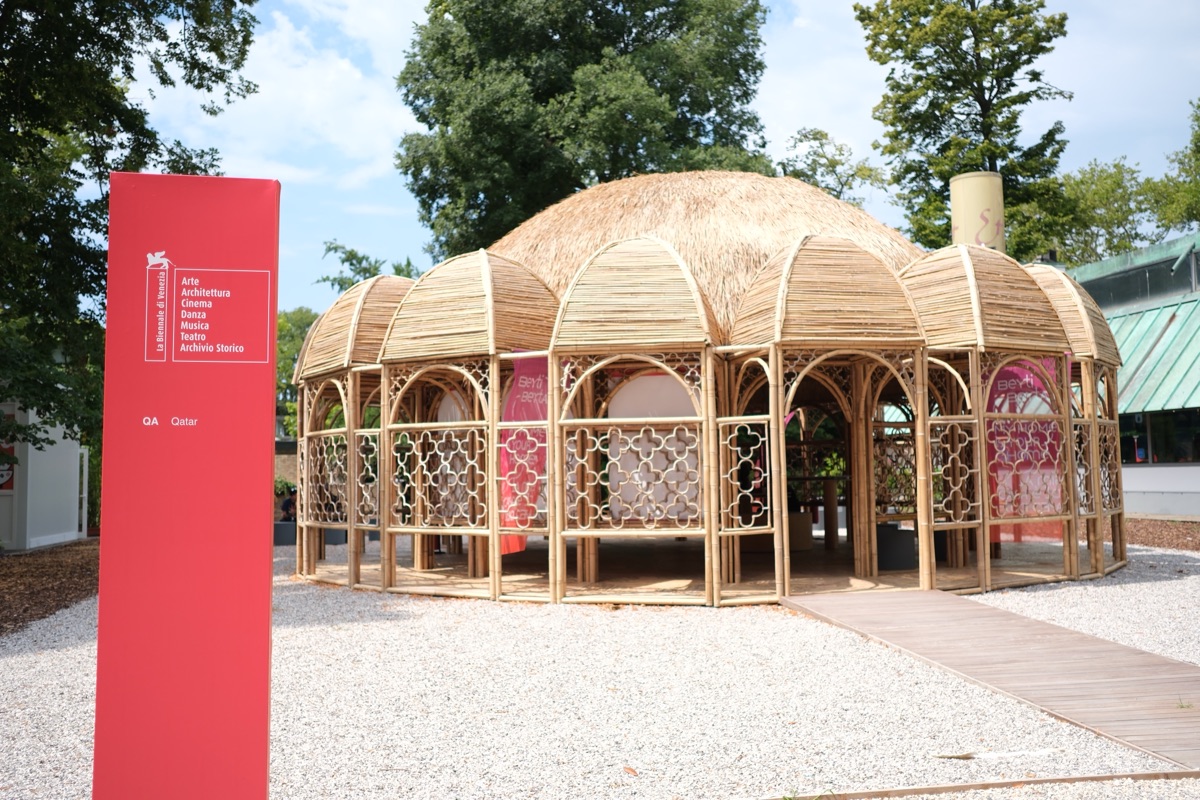 ヴェネツィア・ビエンナーレ ジャルディーニ会場のカタール館
