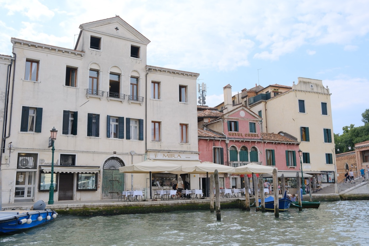 ヴァポレットからのヴェネツィアの景色