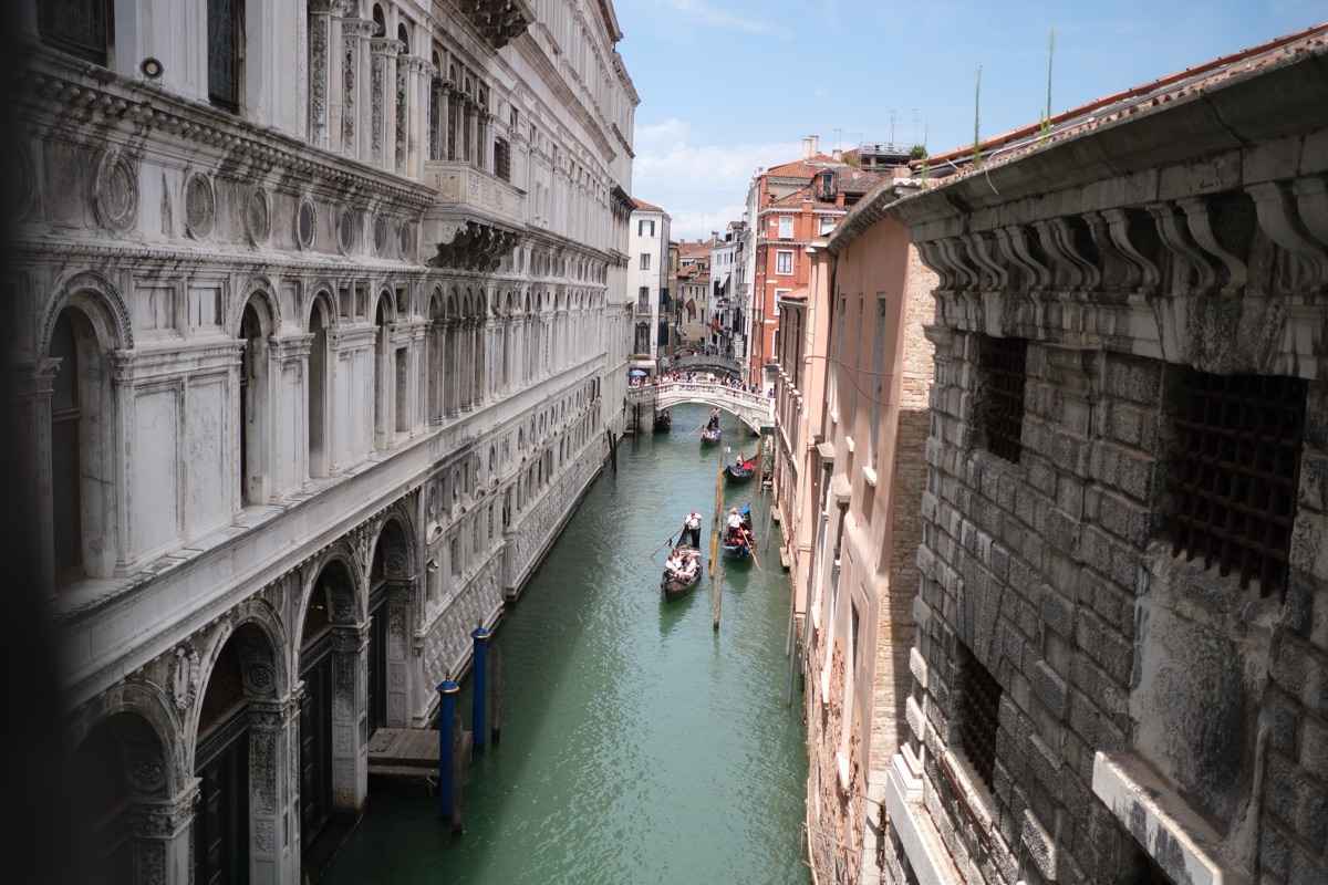 溜息橋から見えた景色