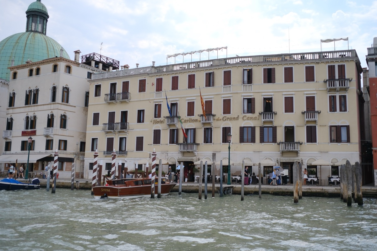 ヴァポレットからのヴェネツィアの景色