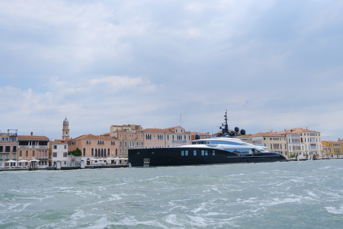 ヴァポレットからのヴェネツィアの景色