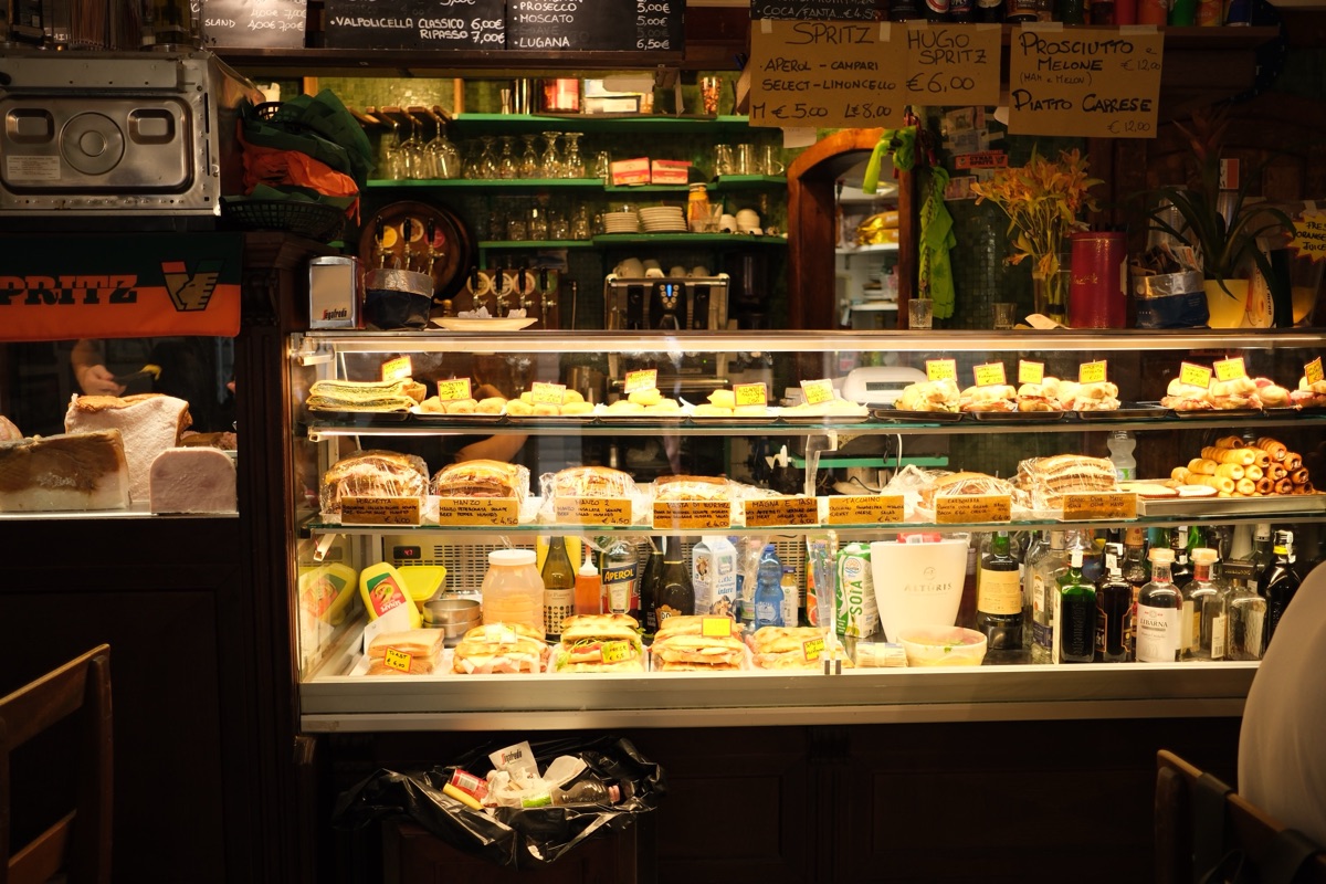 ビッレリア・フォルストの店内