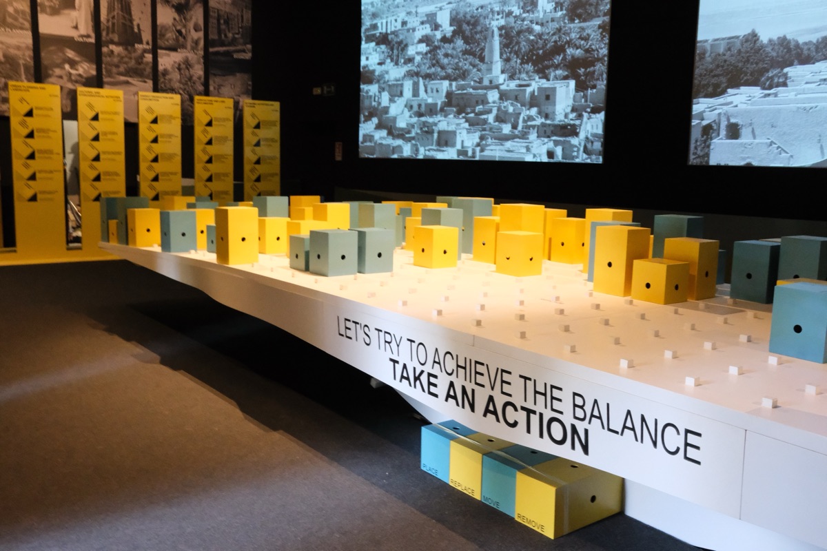 ヴェネツィア・ビエンナーレ エジプト館の展示