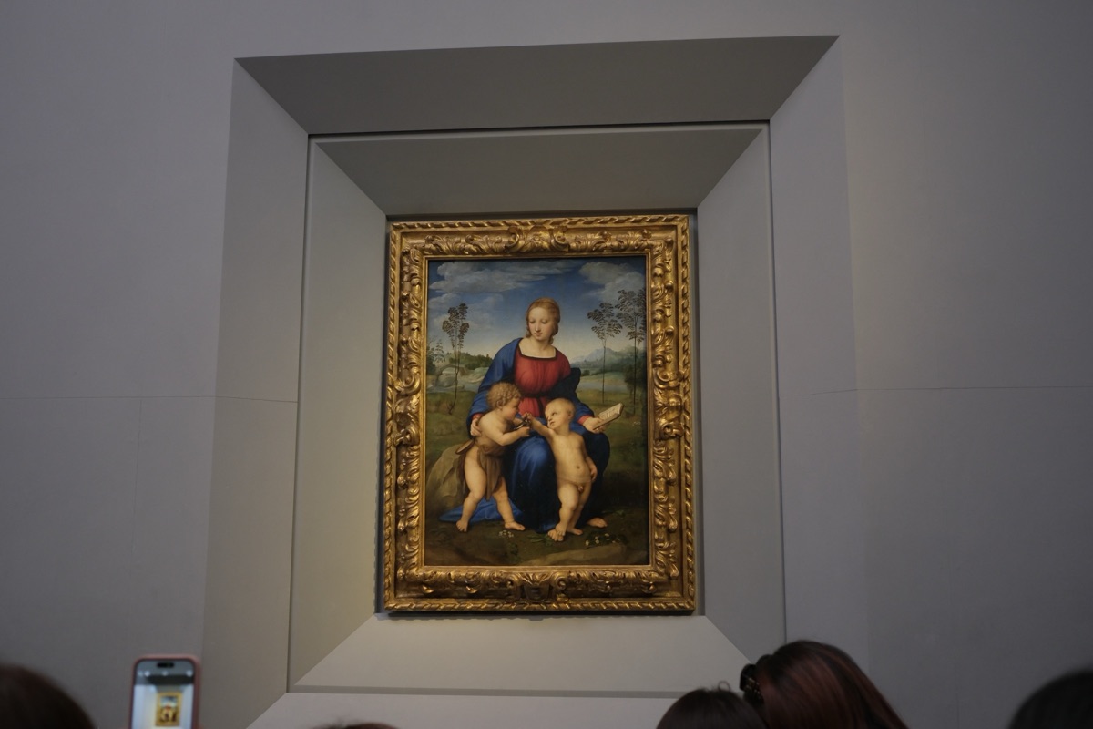 《ヒワの聖母（Madonna del cardellino）》 ラファエロ・サンツィオ