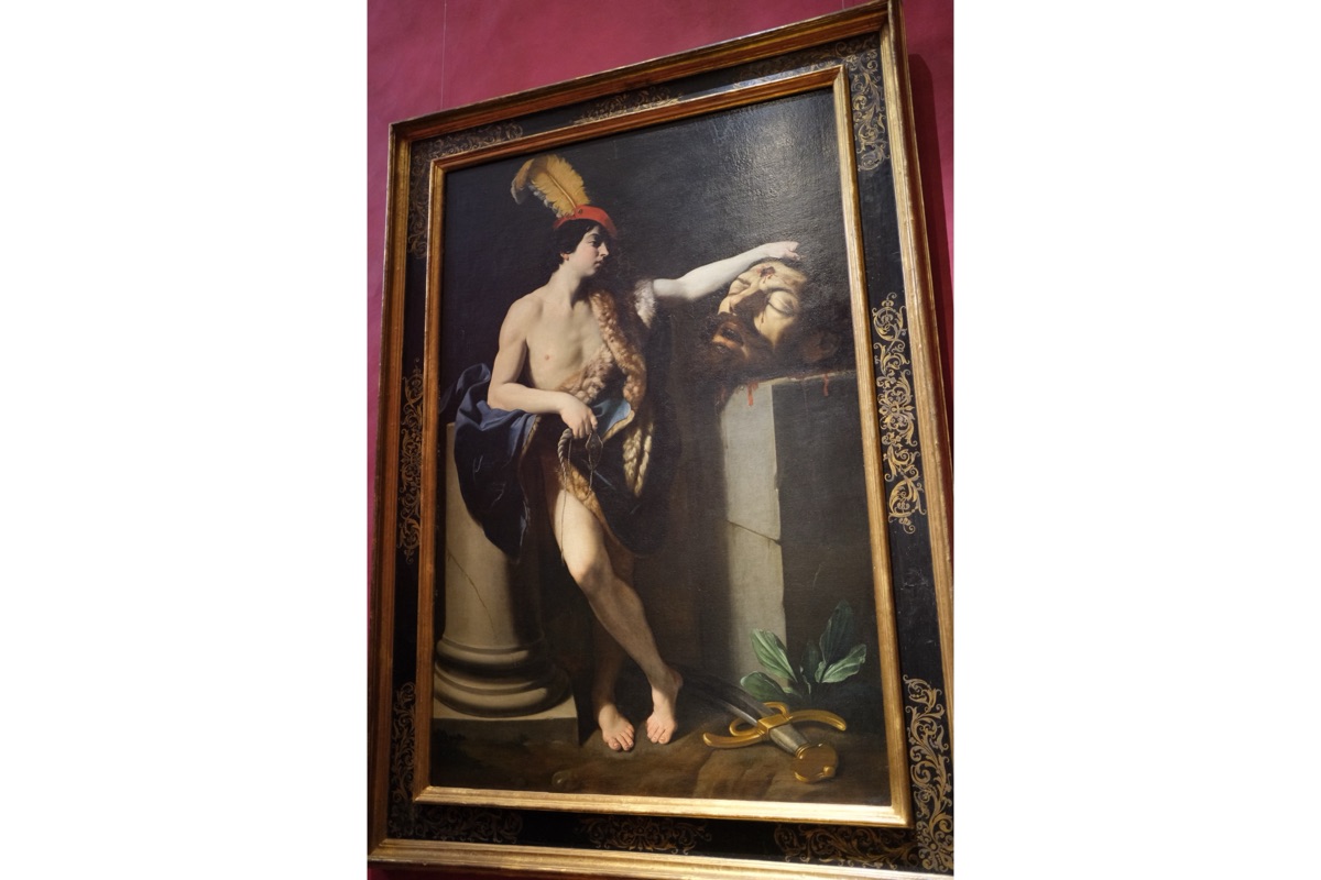 ゴリアテの首を持つダヴィデ(David con la testa di Golia)