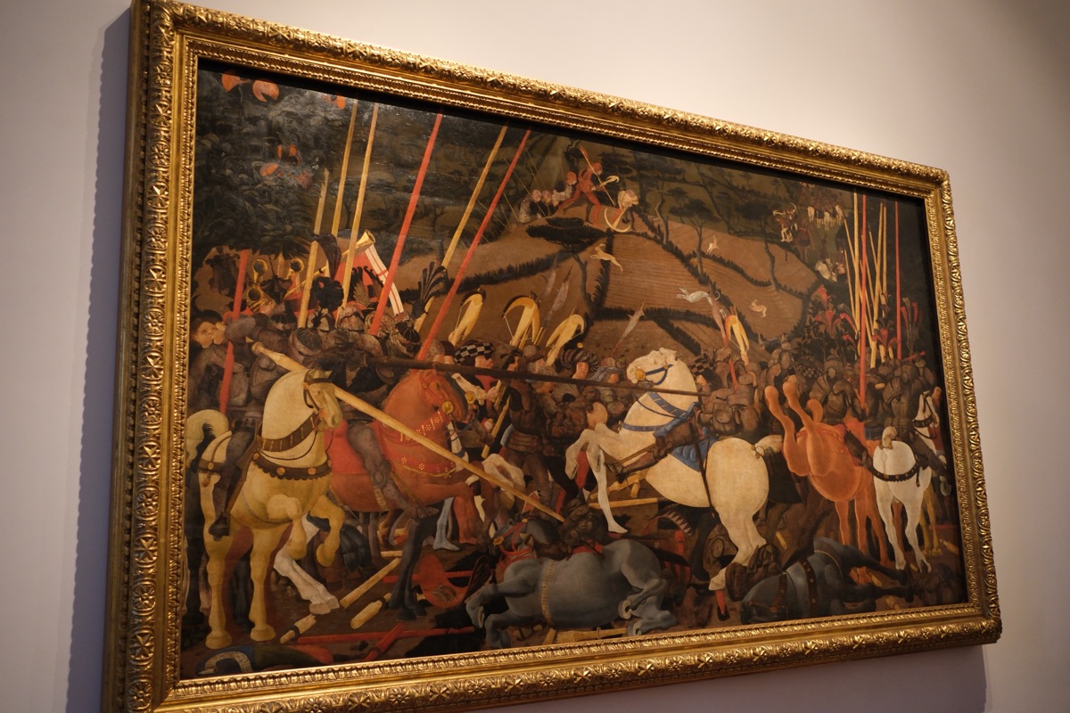 《サン・ロマーノの戦い（Battaglia di San Romano）》 パオロ・ウッチェロ