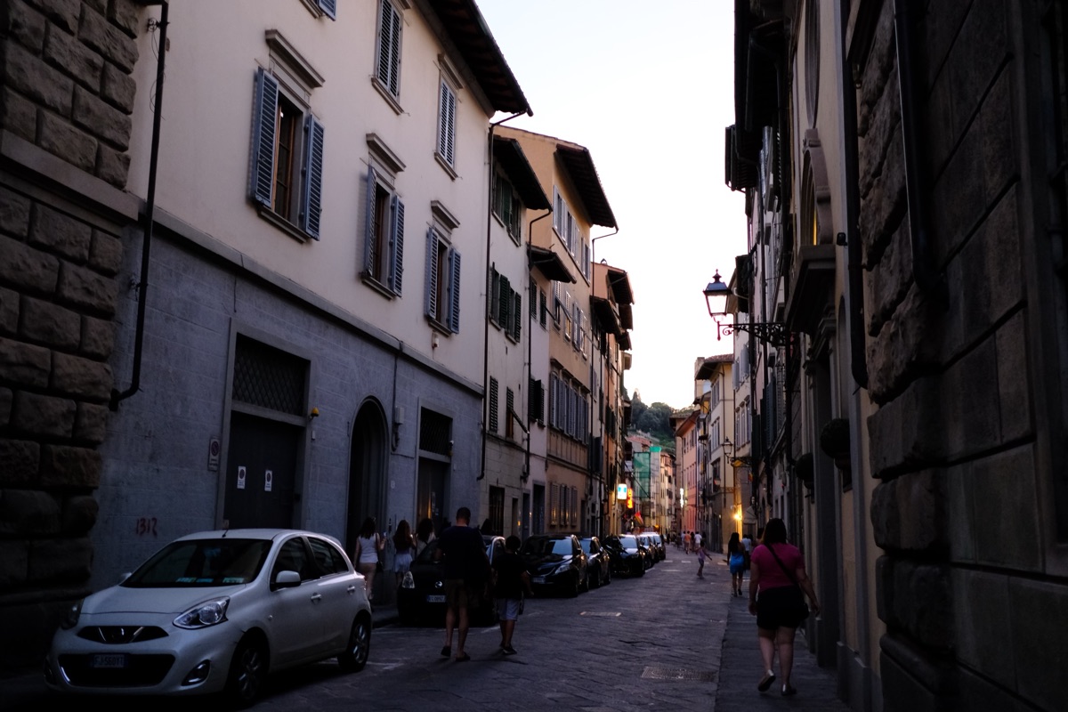 フィレンツェの街並み