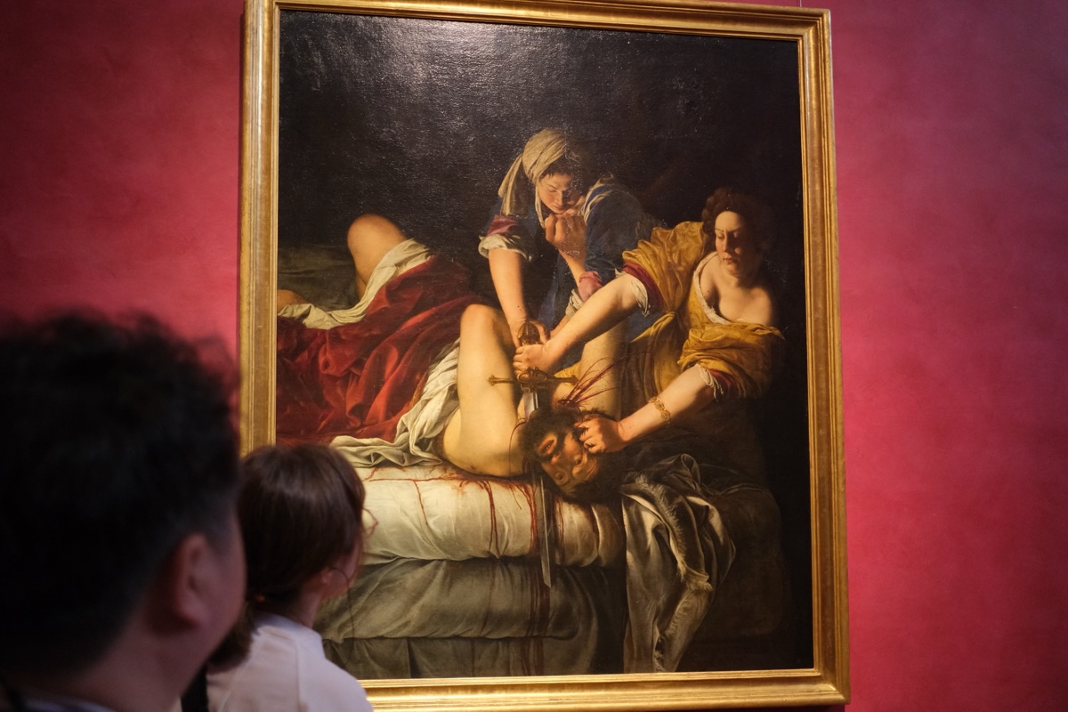 ホロフェルネスの首を斬るユディト(Giuditta decapita Oloferne)