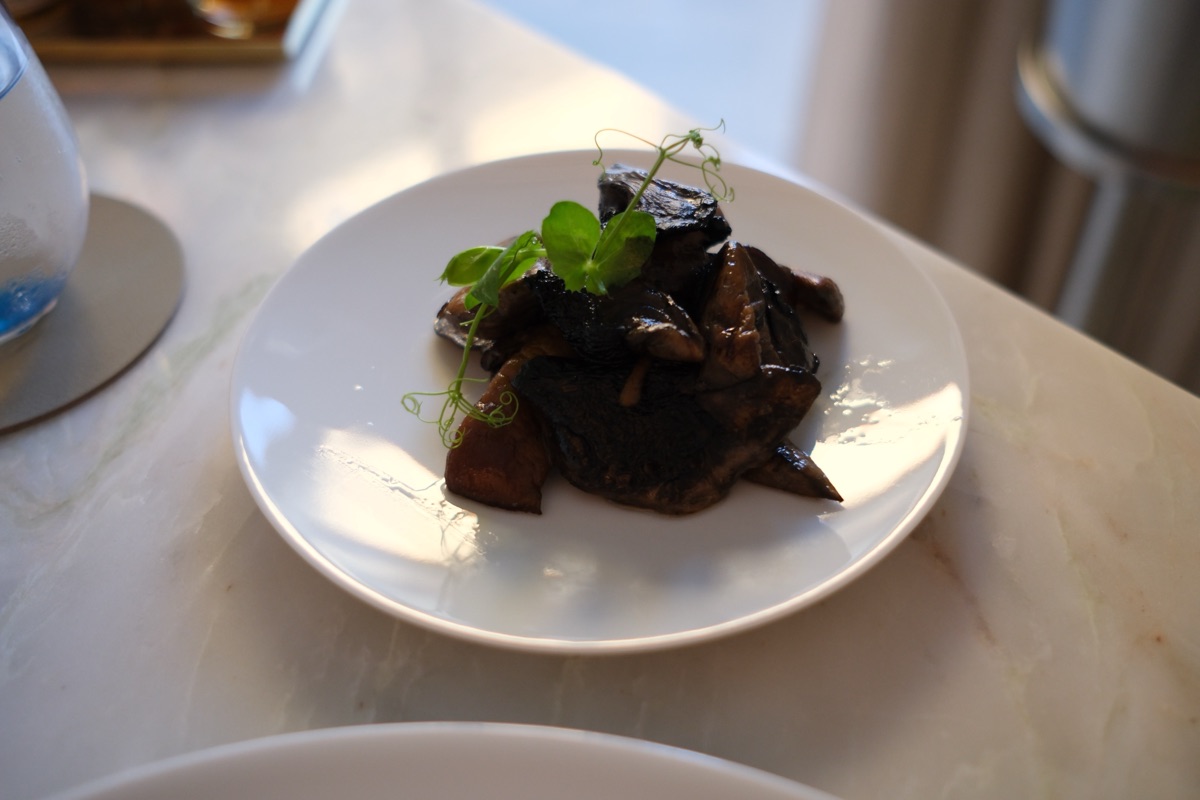 W Florenceの朝食のきのこのソテー