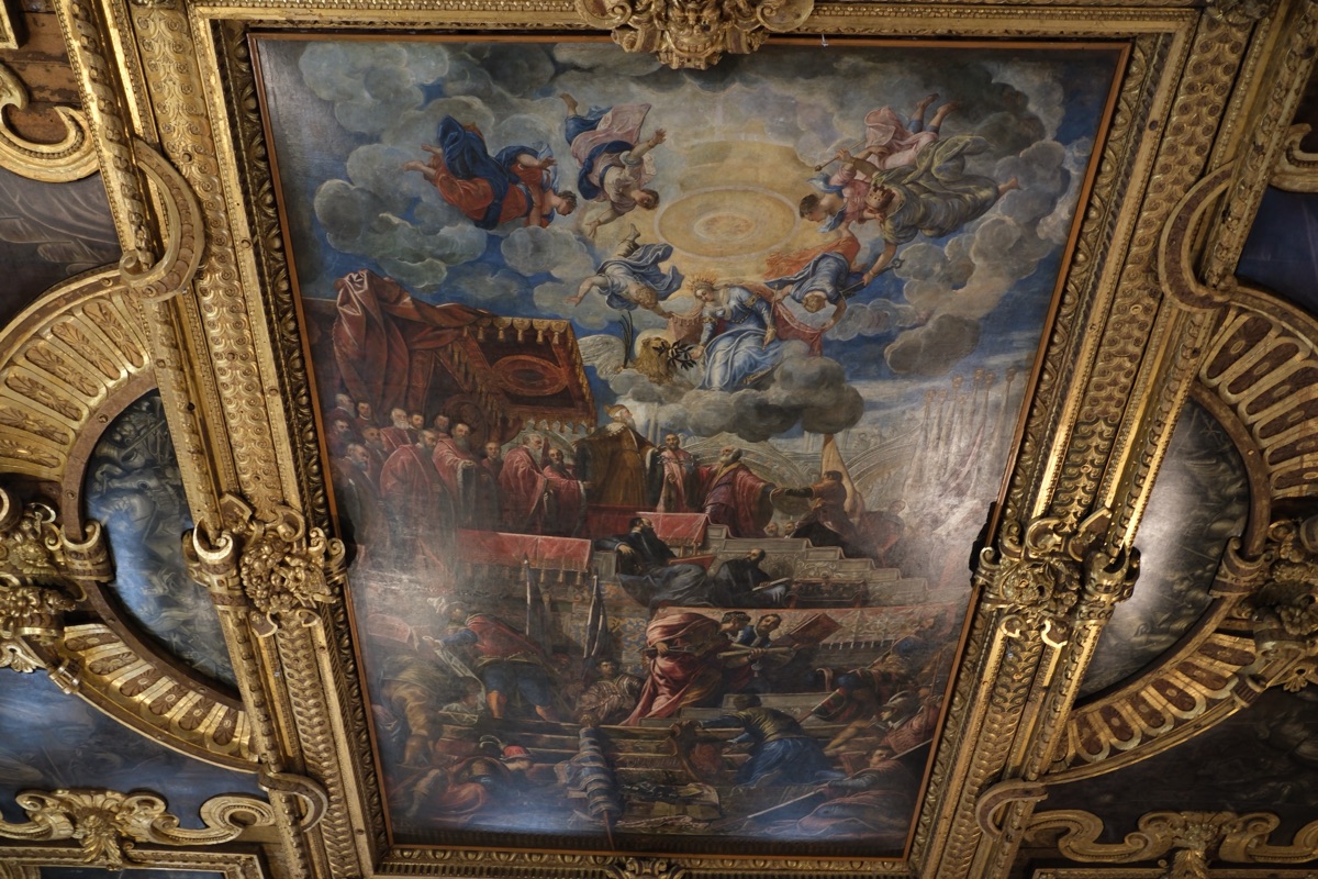 ドージェのニコロ・ダ・ポンテがヴェネツィアから月桂樹の王冠を受け取る(Doge Nicolò da Ponte Receiving a Laurel Crown from Venice)