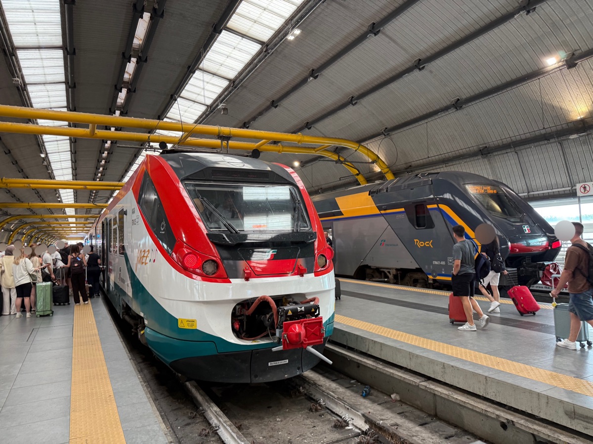 空港で撮影したらレオナルド・エクスプレス