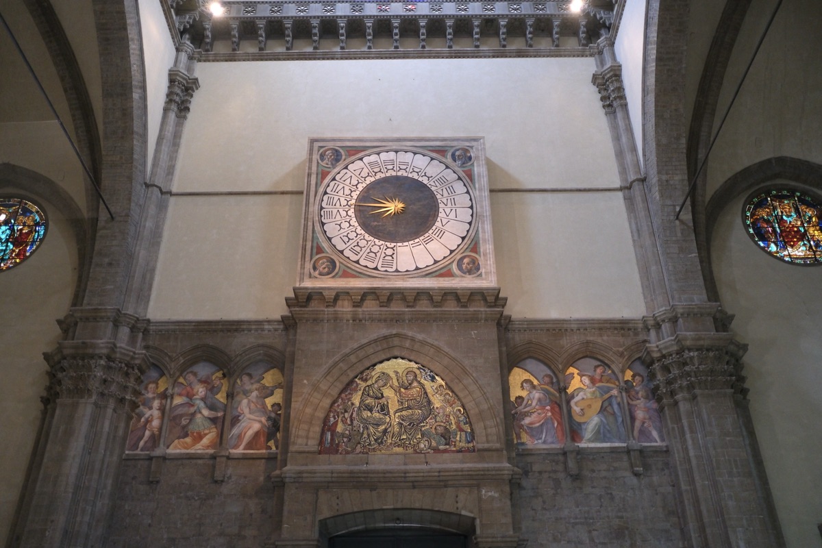 サンタ・マリア・デル・フィオーレ大聖堂の時計