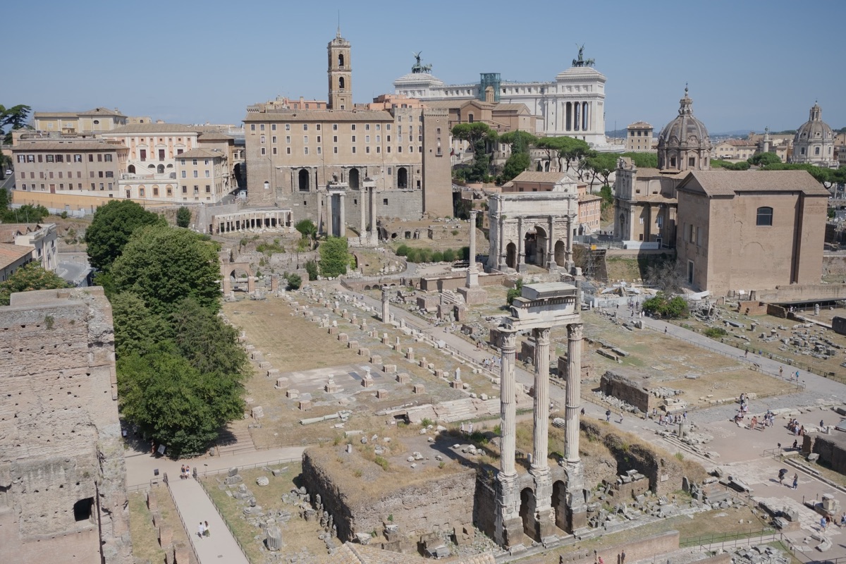 ラティーノの展望テラスから眺めた景色