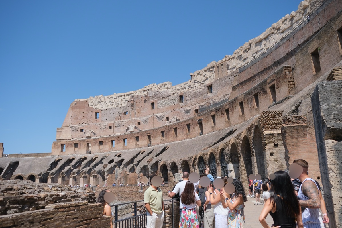 コロッセオの内側 1階