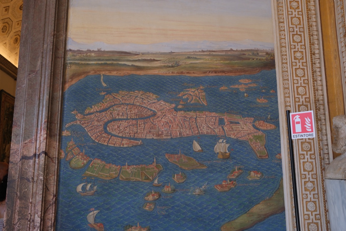 ヴェネツィアの地図