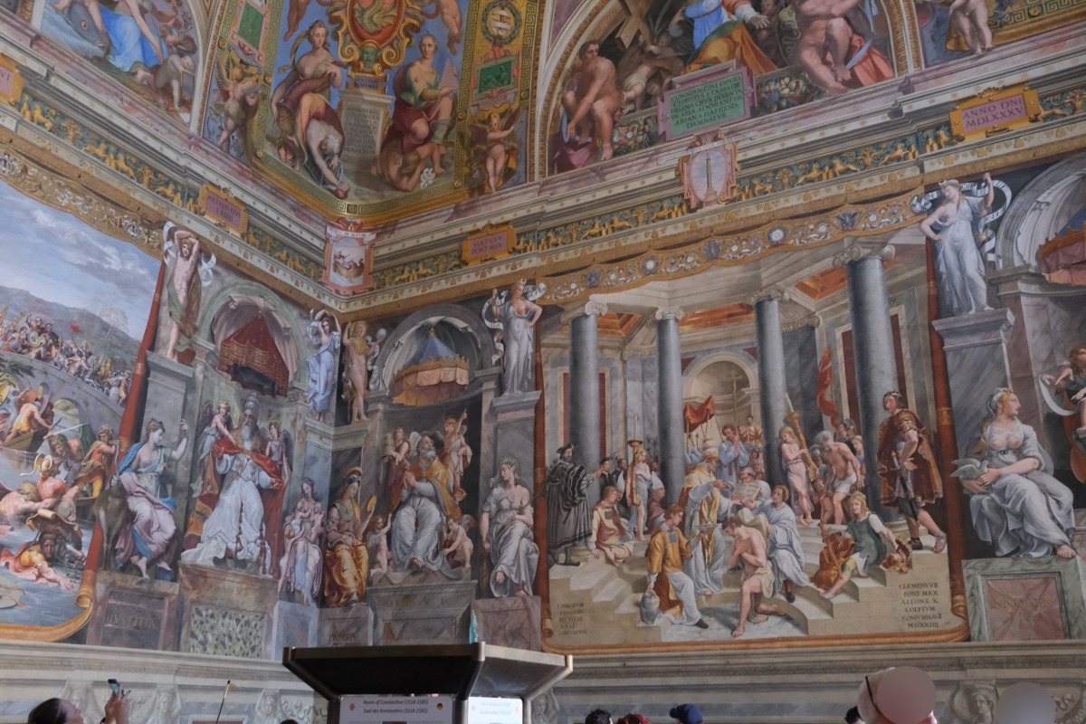 コンスタンティヌス帝の洗礼(Battesimo di Costantino)