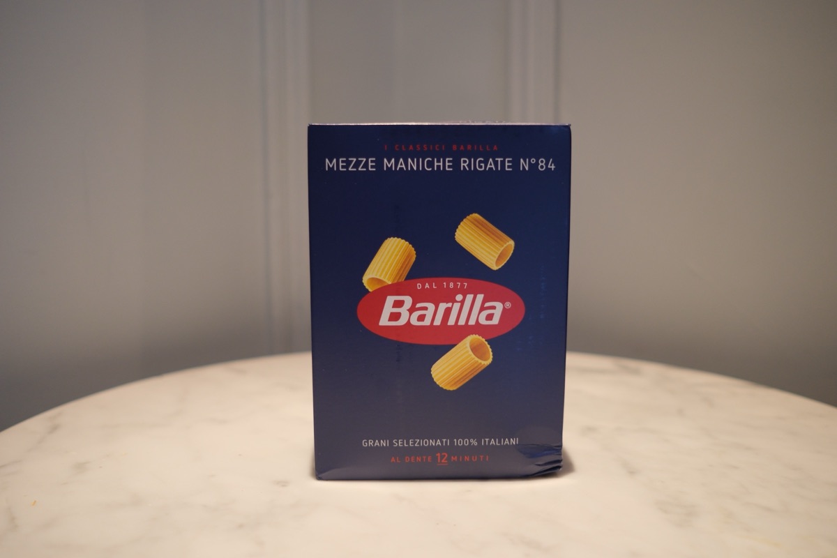 バリラ・メッツェ・マニケ・リガーテ