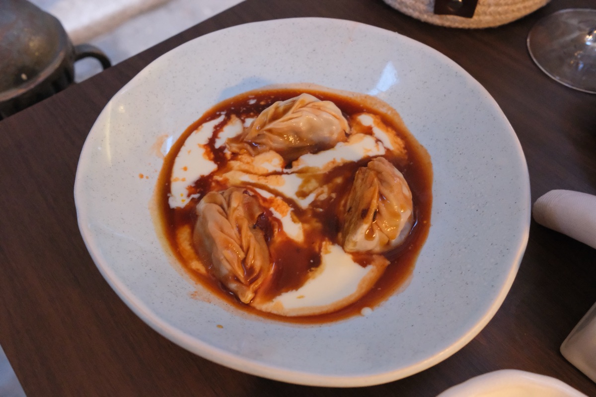 ヴァチナーラ風牛テール煮込みのダンプリン