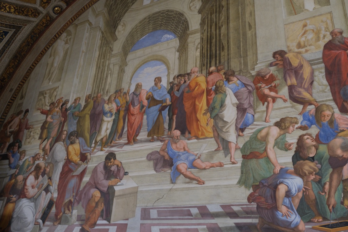 アテネの学堂(Scuola di Atene)