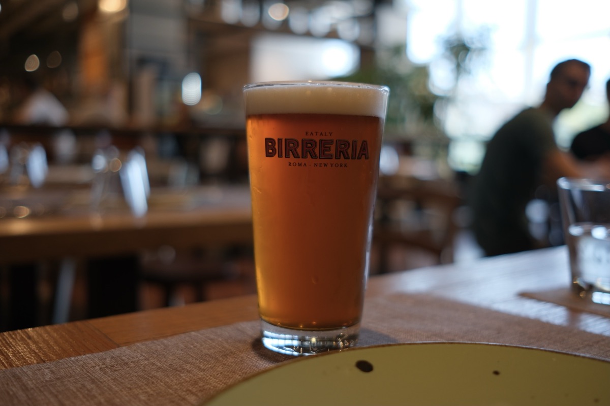ラ・ビッレリアで飲んだビール