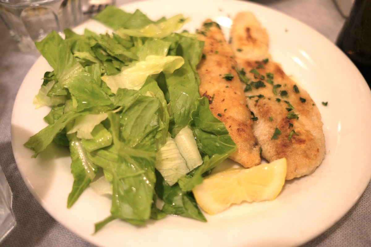 リストランテ・サンティの鶏肉のオーブン焼き