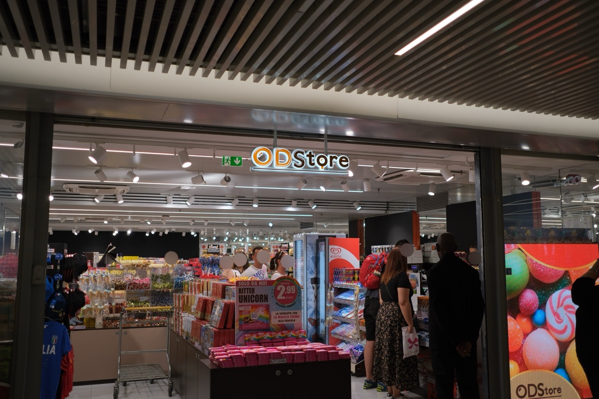テルミニ駅のOD Store