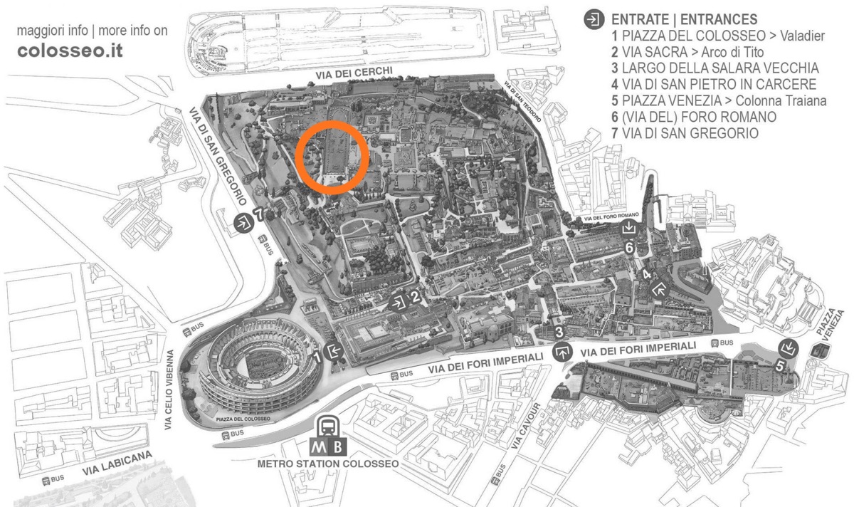 スタディオンの位置