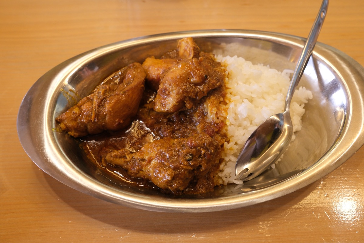 カリーフランキー軒のチキンカレー