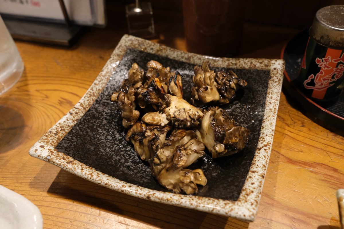 みんなのいえの永源寺舞茸