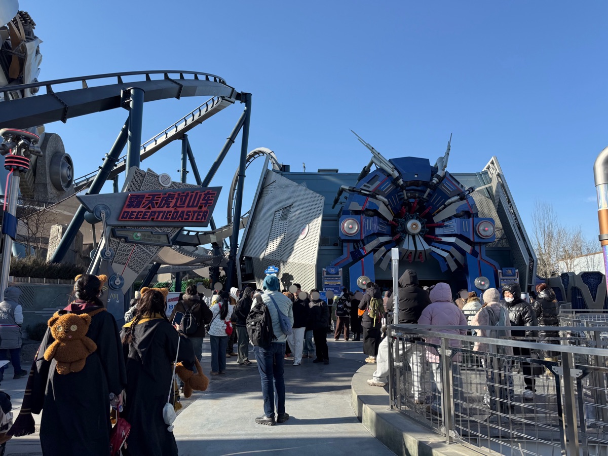 トランスフォーマーエリアの風景