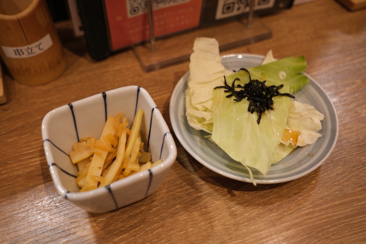 とりかわ竹乃屋 お通し