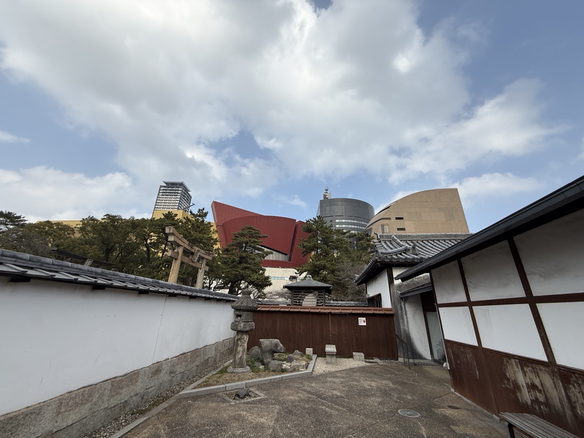 小倉城の庭園