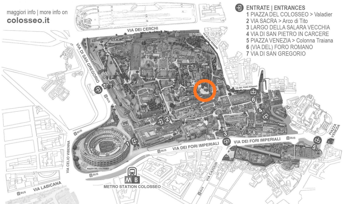 ラティーノの展望テラスの位置